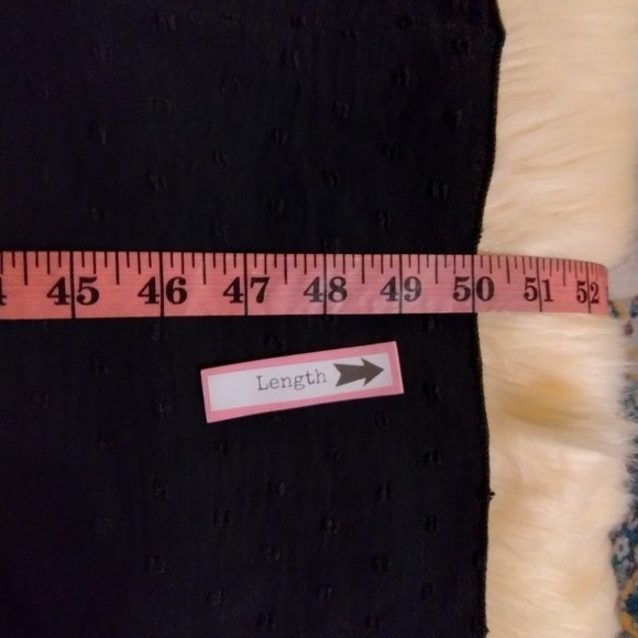 Royal Matrix (L) Polkadot Maxi with Crochet Applique Detailing - Picture 7 of 8